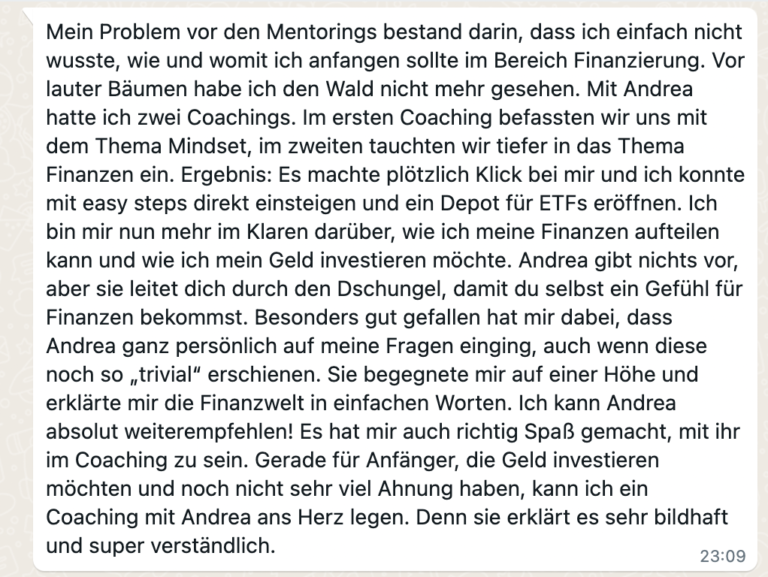 Feedback Marita